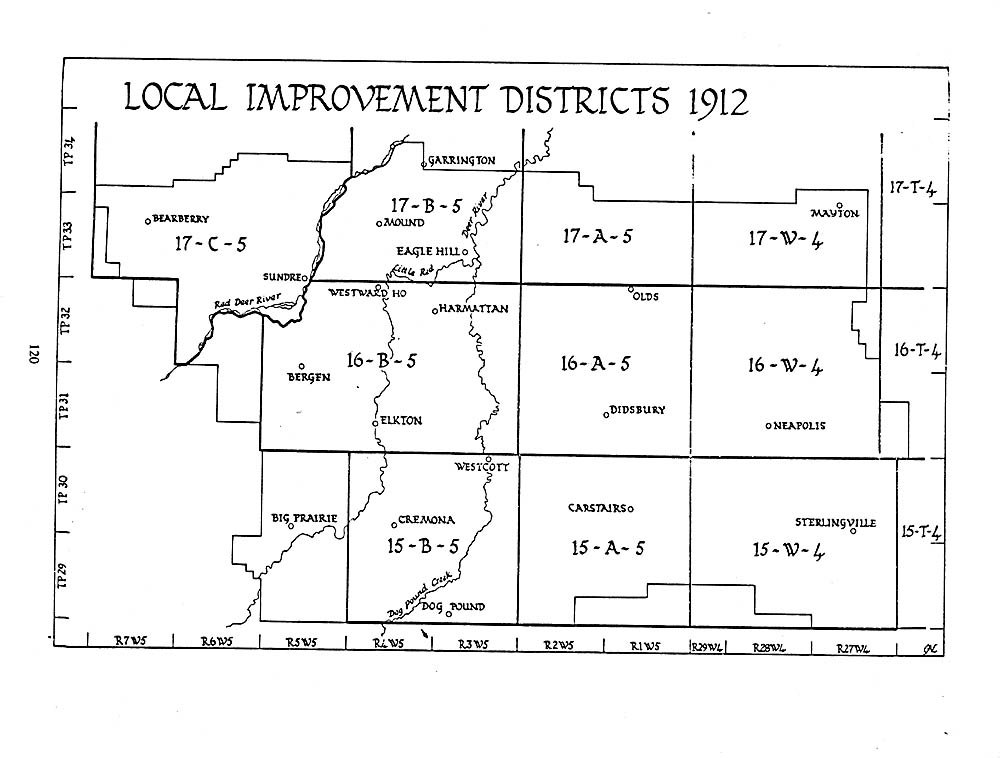 MVC District Map 1912